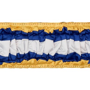 Blue & White Silk